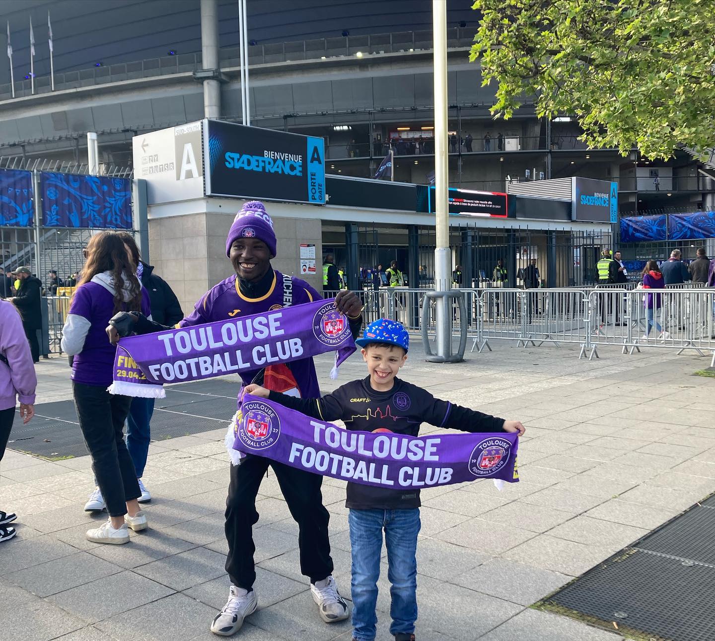 enfants toulousains stade de france