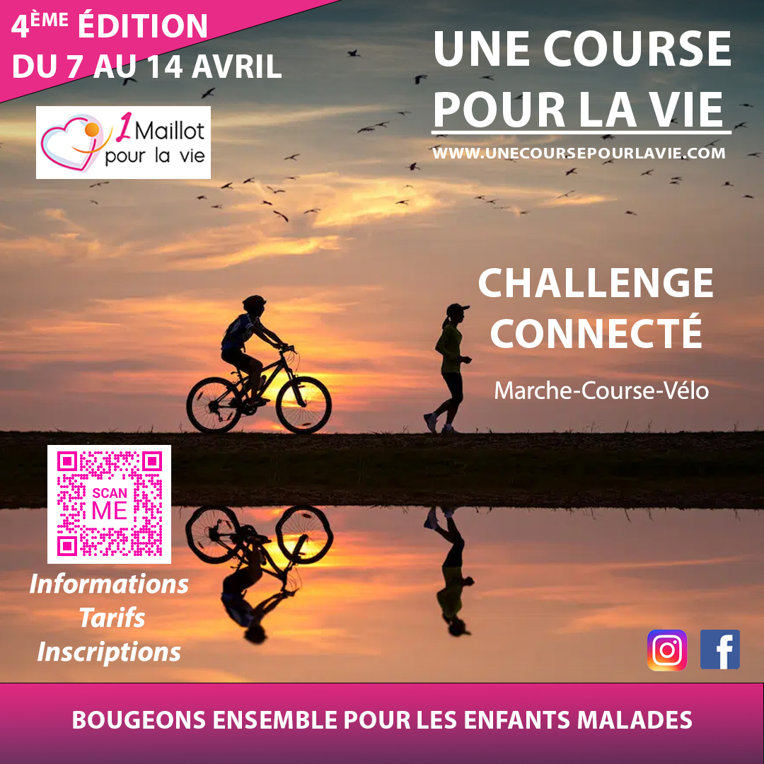 Affiche Course Connectée