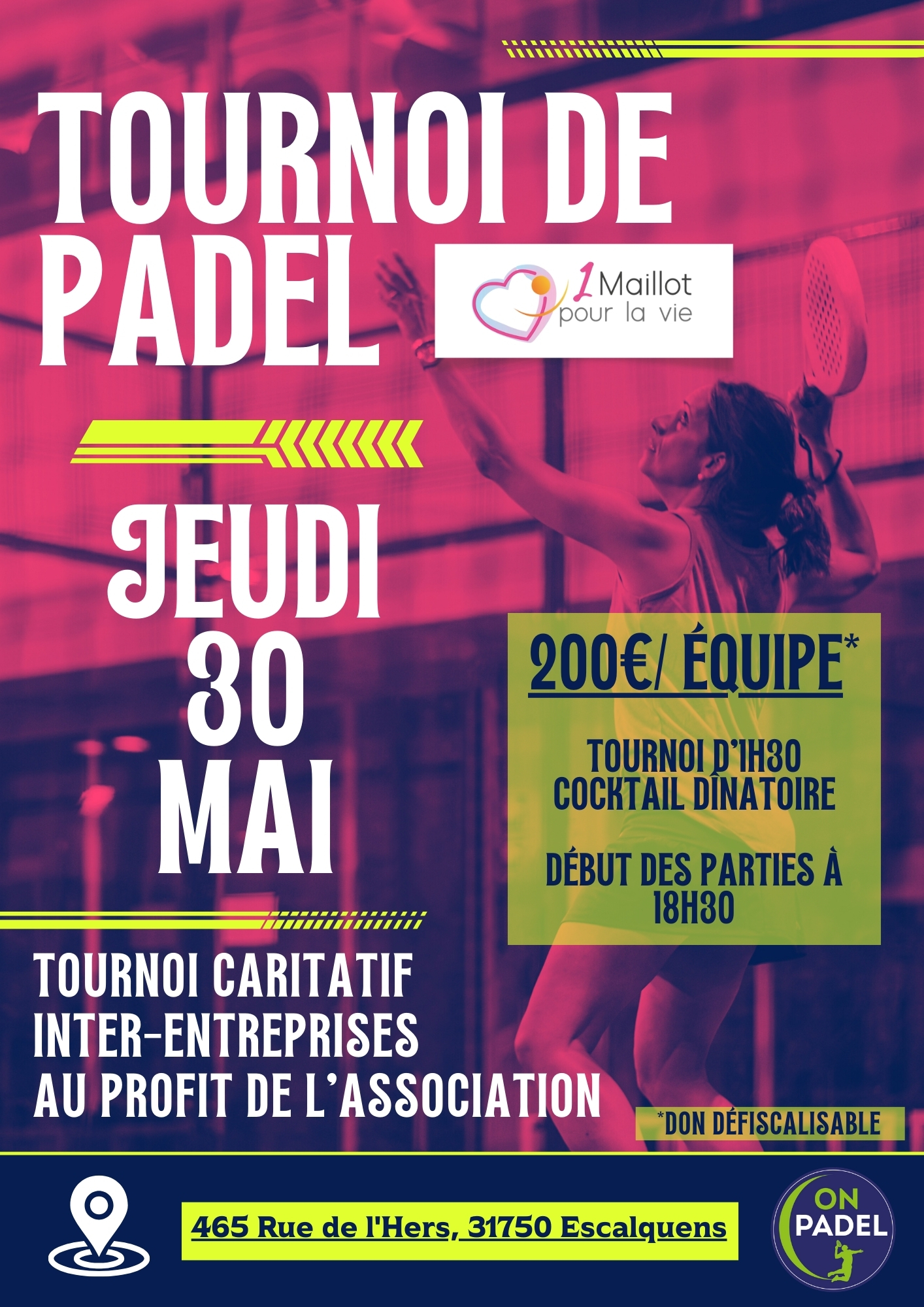 Tournoi de Padel 2024