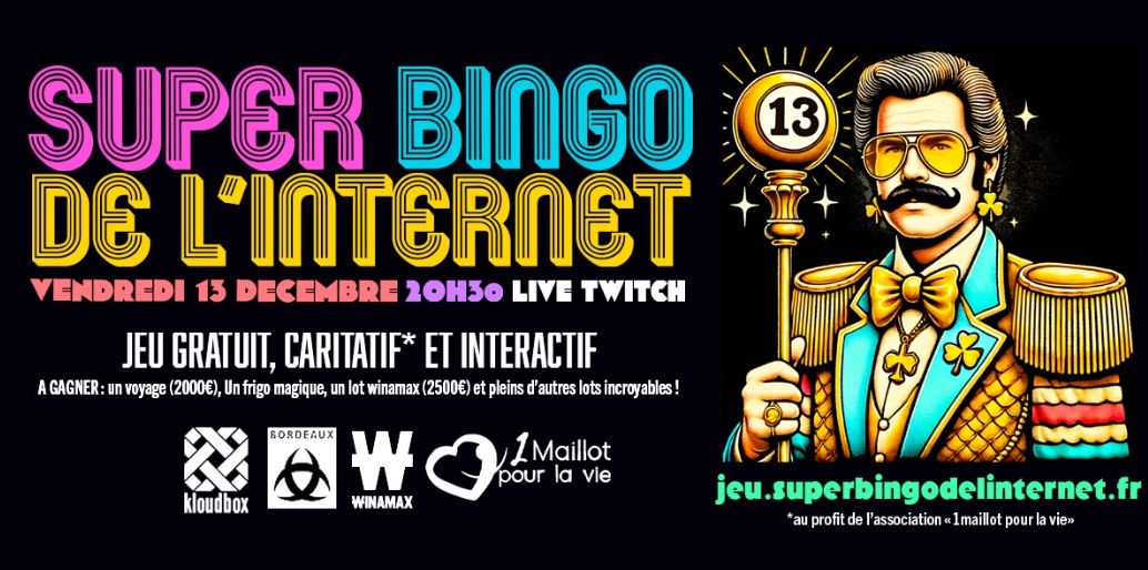 SUPER BINGO DE L’INTERNET