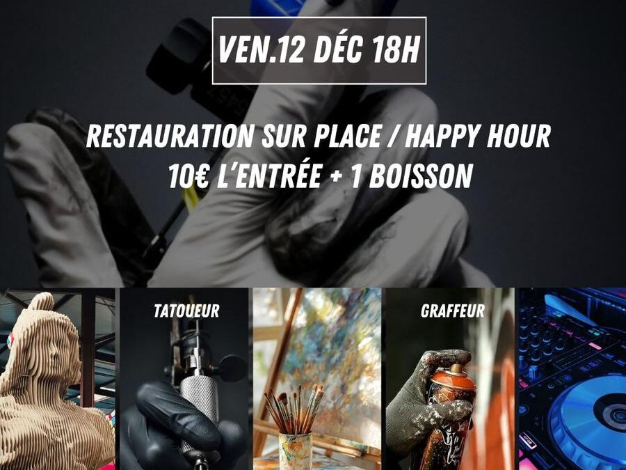 EXPOSITION ARTISTIQUE – The Country CLUB 12/12