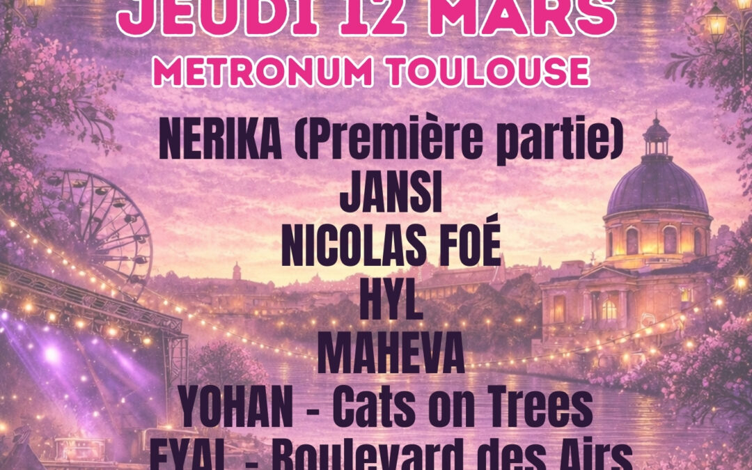 CONCERT CARITATIF – Metronum Toulouse 12 mars