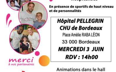 Prochaine animation au CHU de Bordeaux ! – 3 Juin