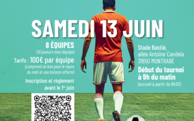 TOURNOI ASSOCIATION LES PIEDS GAUCHES – 13 Juin