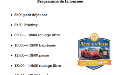 REVE DE VITESSE – 30 MAI TRAPPES