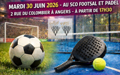 Tournoi Foot & Padel des Petits Champions – 30 juin 2026 à Angers