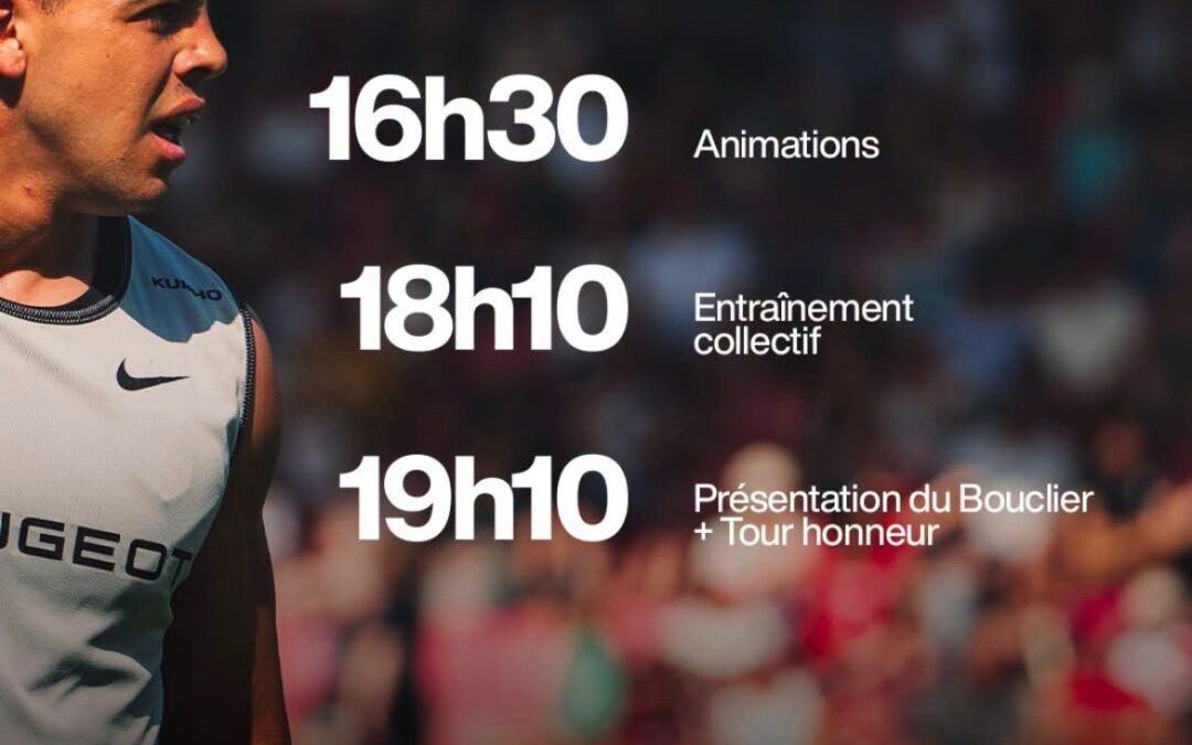 ❤️🖤 UN MERCREDI AU STADE ERNEST-WALLON ! – Toulouse